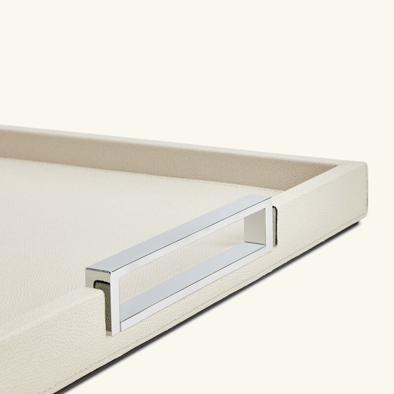 Victor Tray Rectangular Large White giobagnara victor tray rectangular large white
