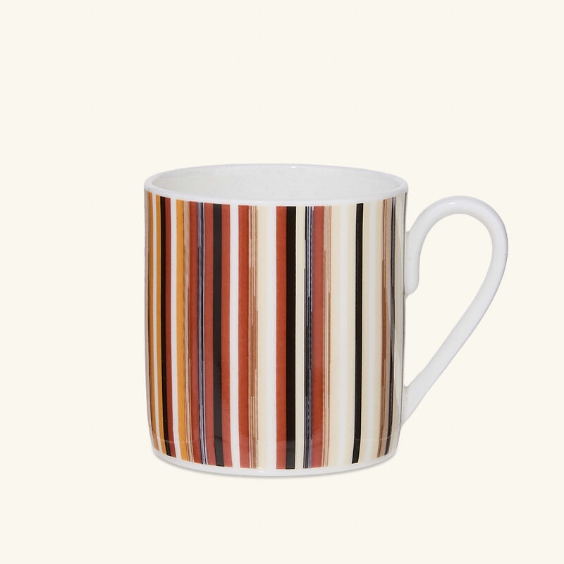 missoni home stripes coffee cup   saucer multicolor set of 2