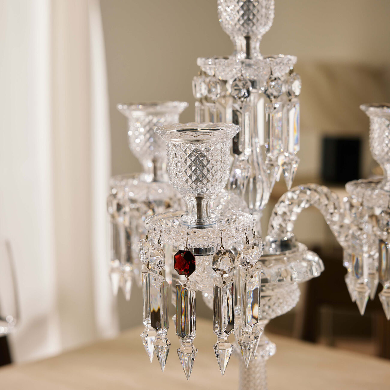 baccarat z nith candelabra clear