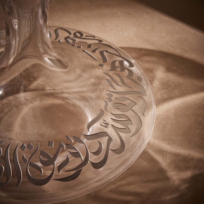 Qamar Vase Small Clear dimlaj qamar vase small clear