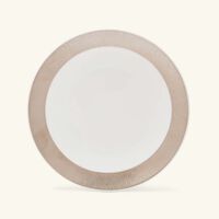 bernardaud dune soup plate round white 19cm