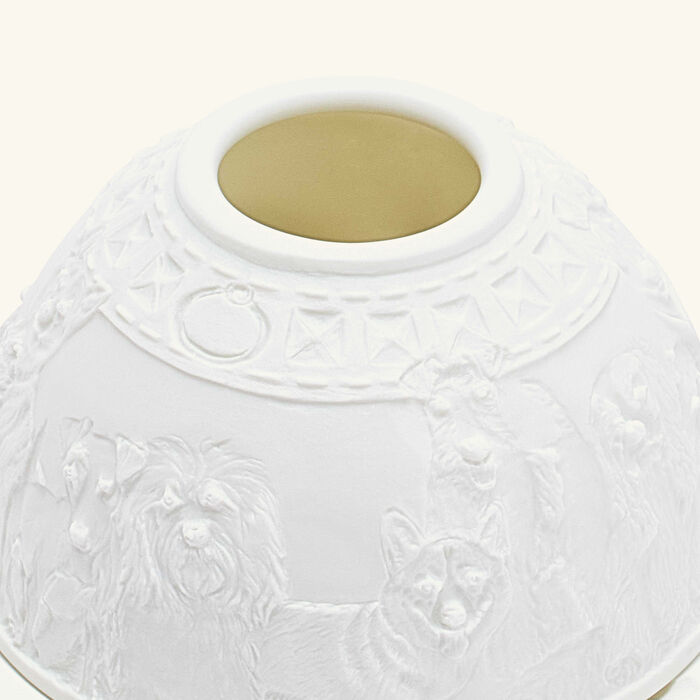 bernardaud dogs lithophanie
