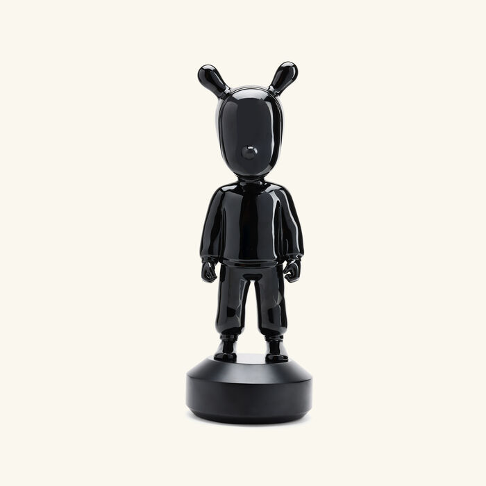 lladro the guest figurine large black