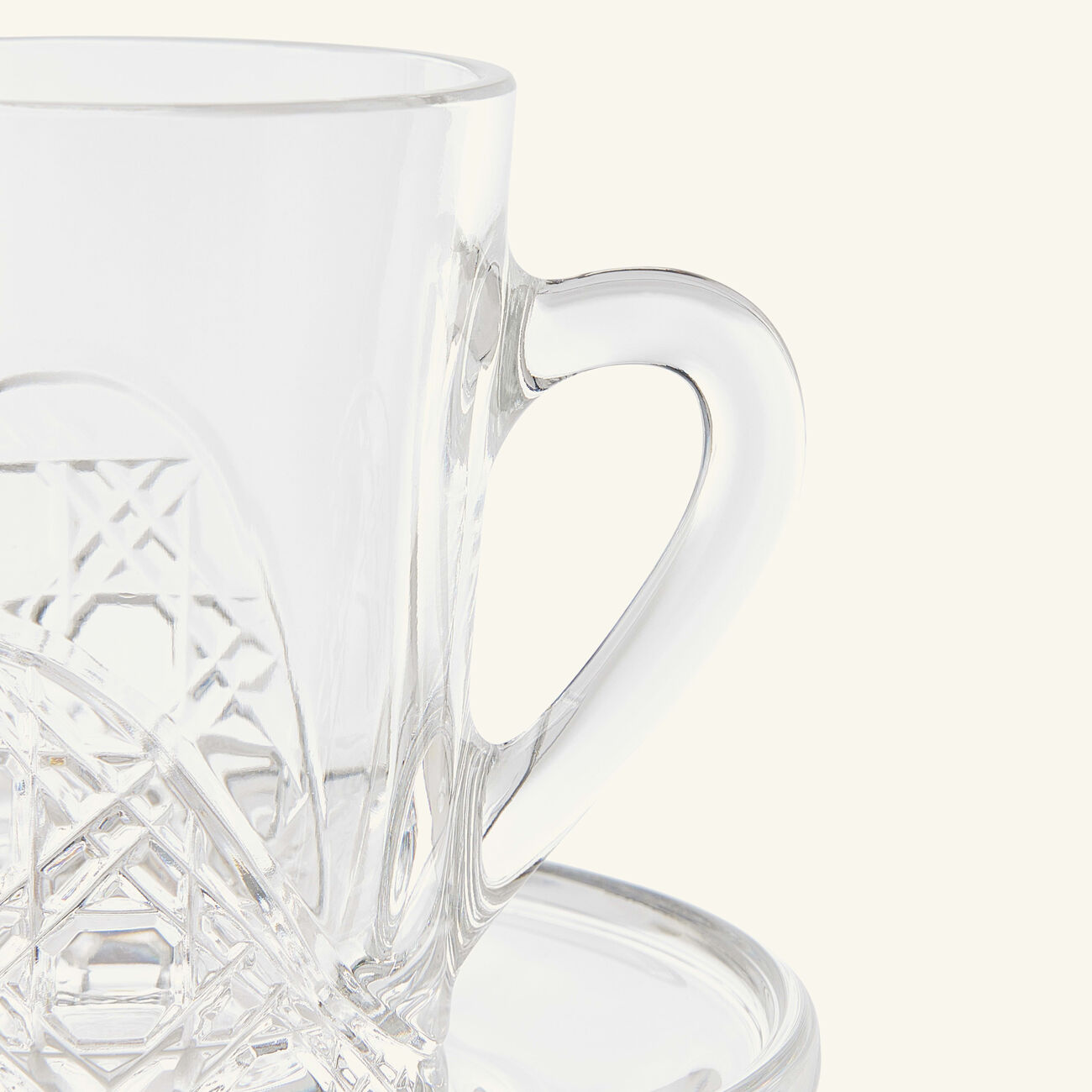 Meta Morphosis Tea Cup & Saucer Clear mario cioni c meta morphosis tea cup saucer clear