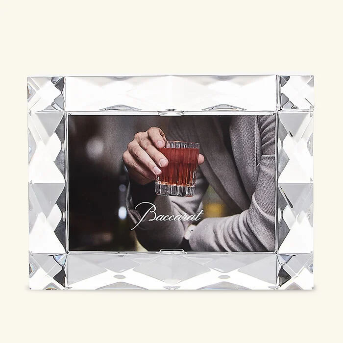 Louxor Picture Frame Clear 4x6 baccarat louxor picture frame clear 4x6