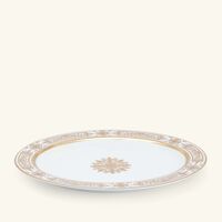 Aux Rois Serving Platter Oval Gold 38cm bernardaud aux rois serving platter oval gold 38cm