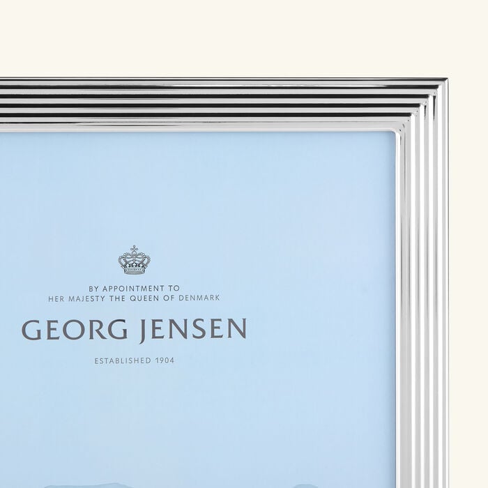 georg jensen bernadotte picture frame silver large