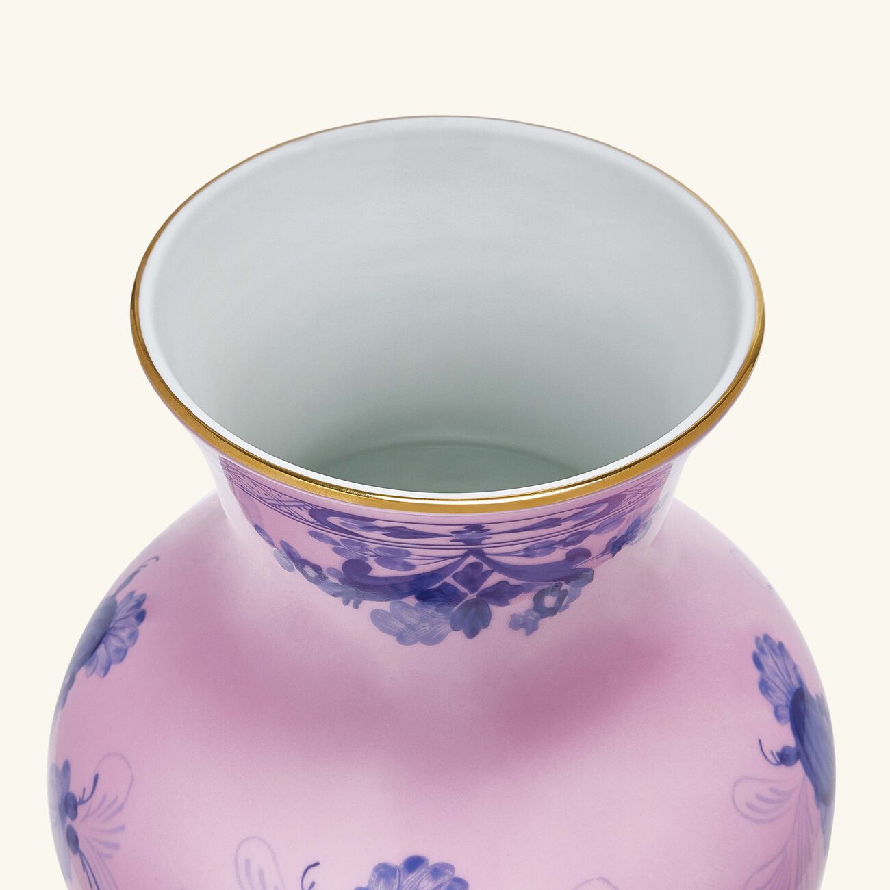 Ming Vase Medium Pink ginori 1735 ming vase medium pink