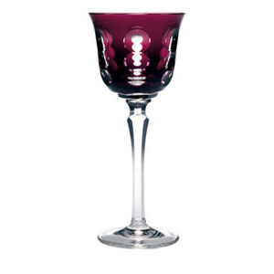Kawali Purple Crystal Wine Glass, medium