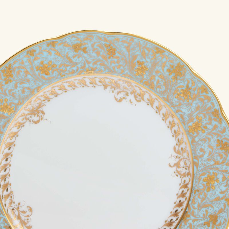Eden Turquoise Dinner Plate Round Blue 26cm bernardaud eden turquoise dinner plate round blue 26cm