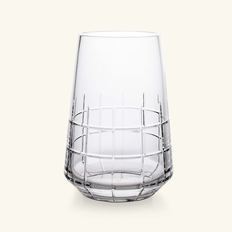 كريستوفل مزهرية جرافيك متوسطة شفافة