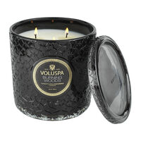 Burning Woods Luxe Candle voluspa burning woods luxe candle