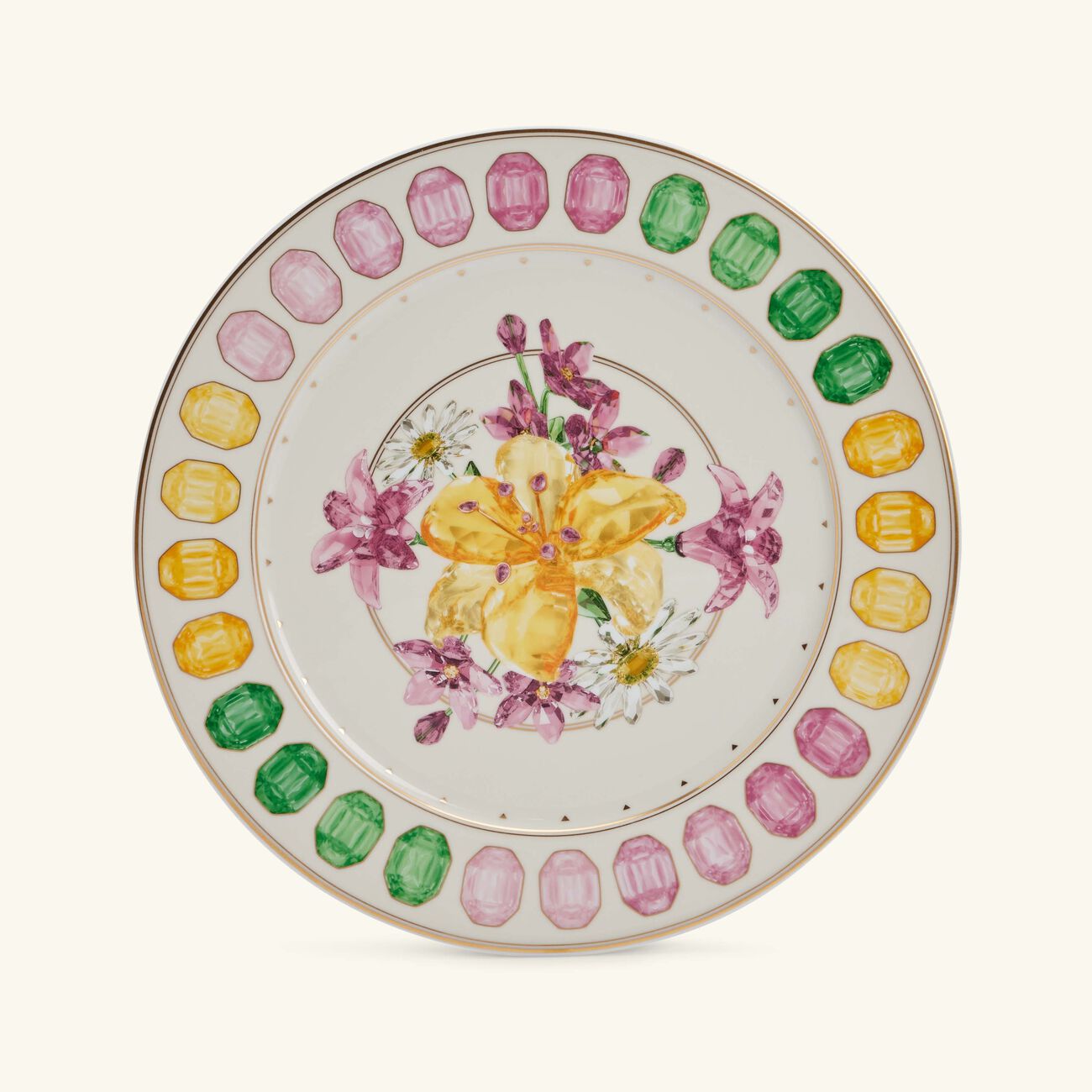 Idyllia Service Plate Round Bouquet 33 cm rosenthal idyllia service plate round bouquet 33 cm