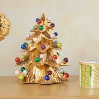 Christmas Tree Ornament Small Gold villari christmas tree ornament small gold