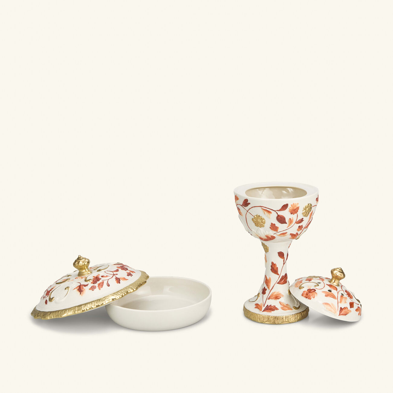 Taormina Incense Burner Red villari taormina incense burner red