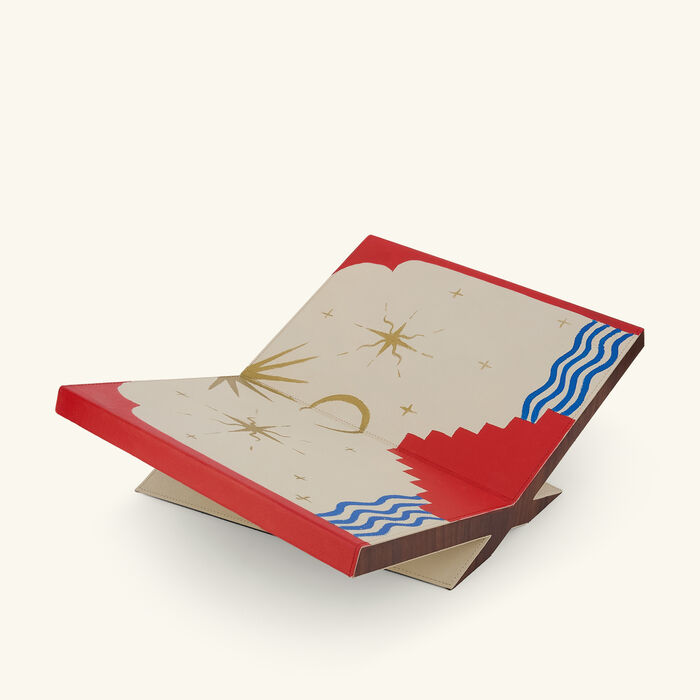 assouline culture classic bookstand pebble