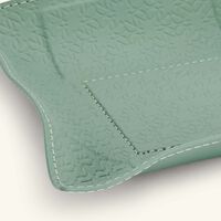 giobagnara elie saab monogram trinket tray square small agata green
