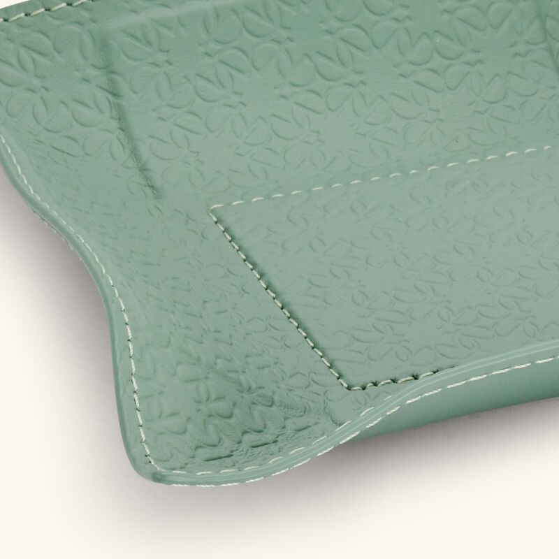 giobagnara elie saab monogram trinket tray square small agata green
