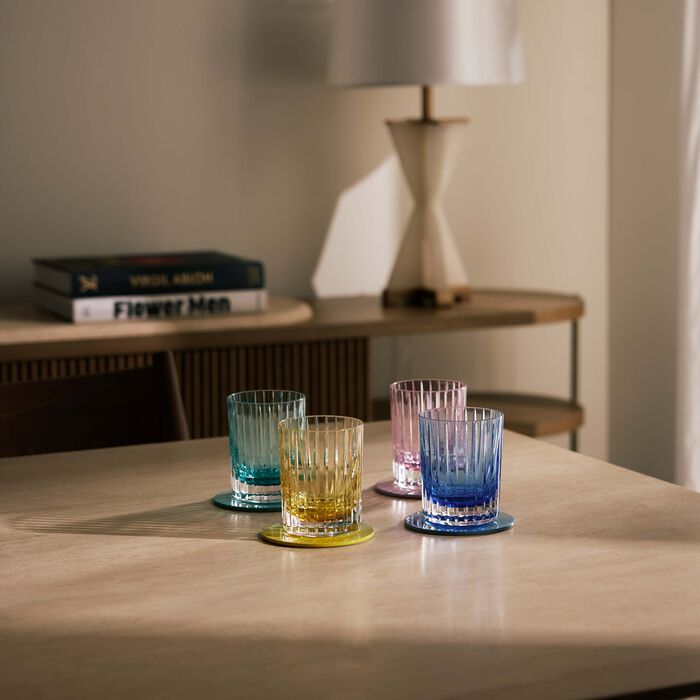 باكارا طقم هارموني كولورز أوف جوي المؤلف من 4 كؤوس للشرب بألوان هادئة