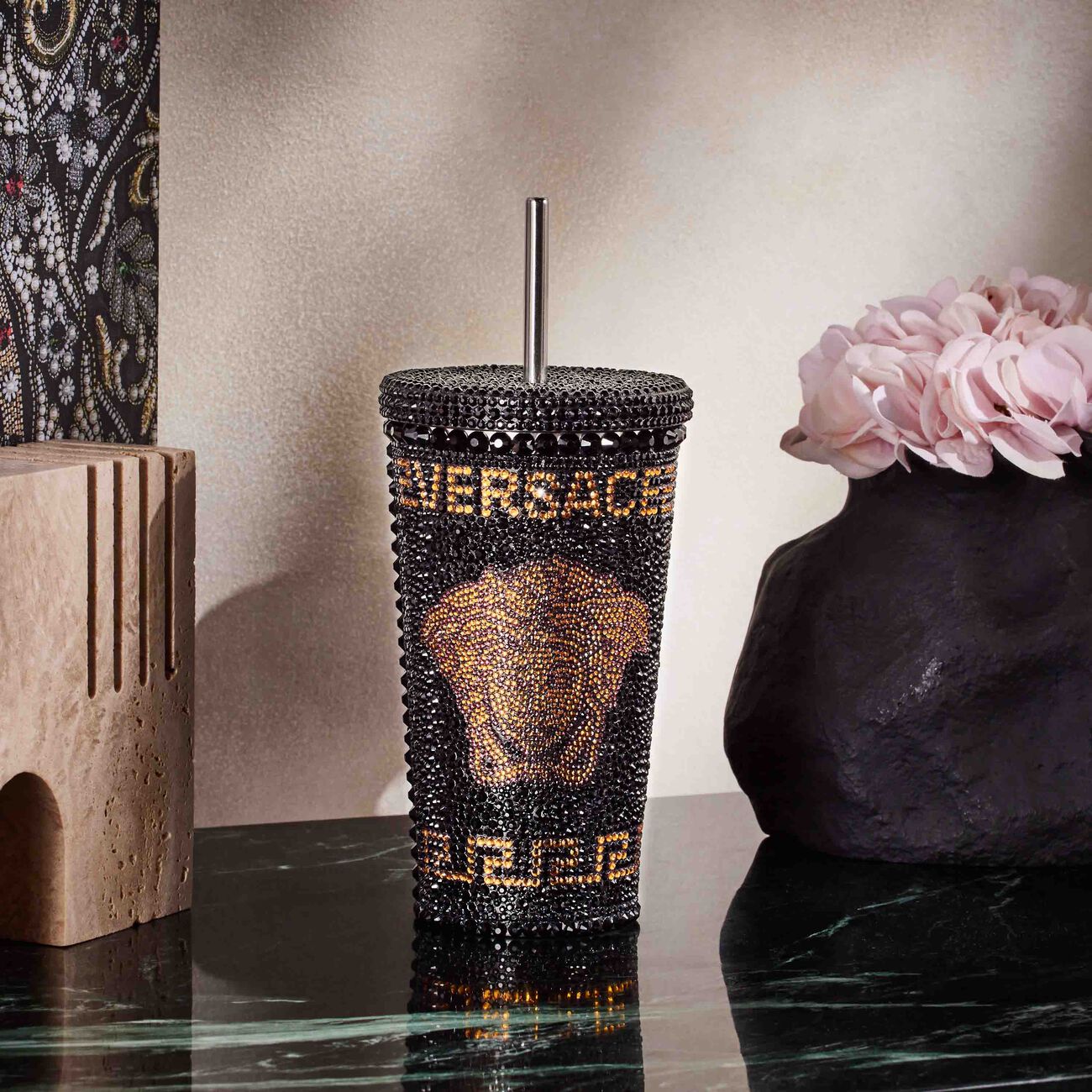 Medusa Travel Cup Black versace medusa travel cup black