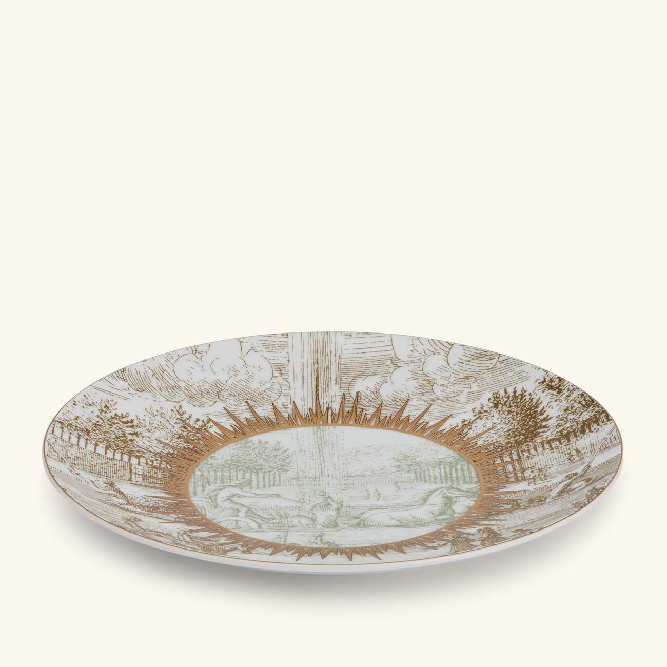 Versailles Enchante Salad Plate Round Gold 21cm bernardaud versailles enchante salad plate round gold 21cm