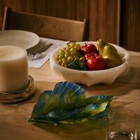 Fleur de Paon Exotique Bowl Medium Green Limited Edition daum fleur de paon exotique bowl medium green limited edition