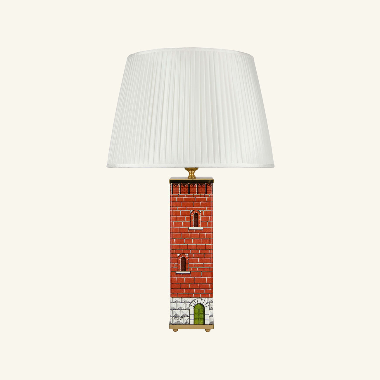 fornasetti conical pleated lampshade