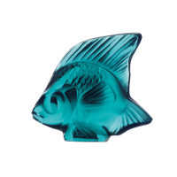 تمثال سمكة زرقاء فيروزي, small