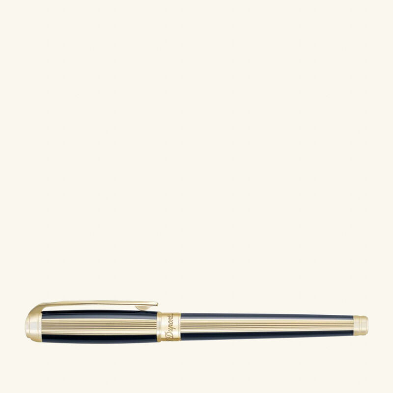 Line D Rollerball Pen Blue st dupont line d rollerball pen blue