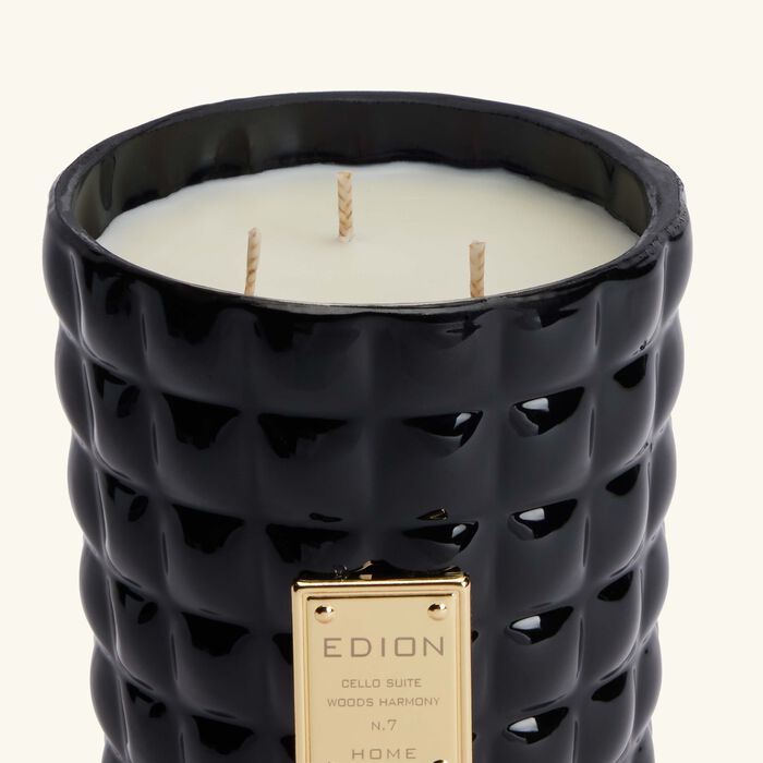 edion cello suite no 7 wood harmony nero scented candle 500g