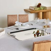 christofle vertigo ramadan exclusive serving tray rectangular large silver plated