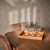 باكارا طقم واين ثيرابي من كؤوس المشروب باللون الشفاف