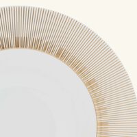 برناردو طبق الحساء مرتفع الحواف سول دائري أبيض 23 سم