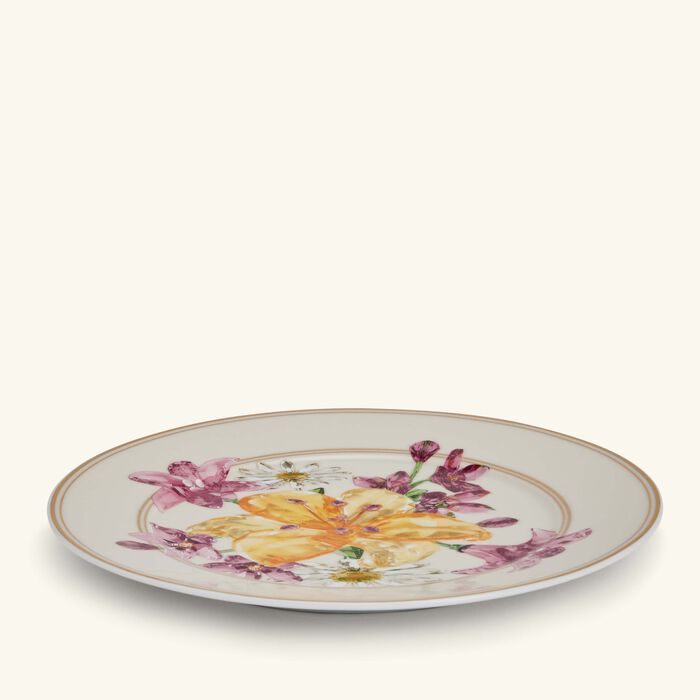 rosenthal idyllia bread   butter plate round bouquet 18 cm