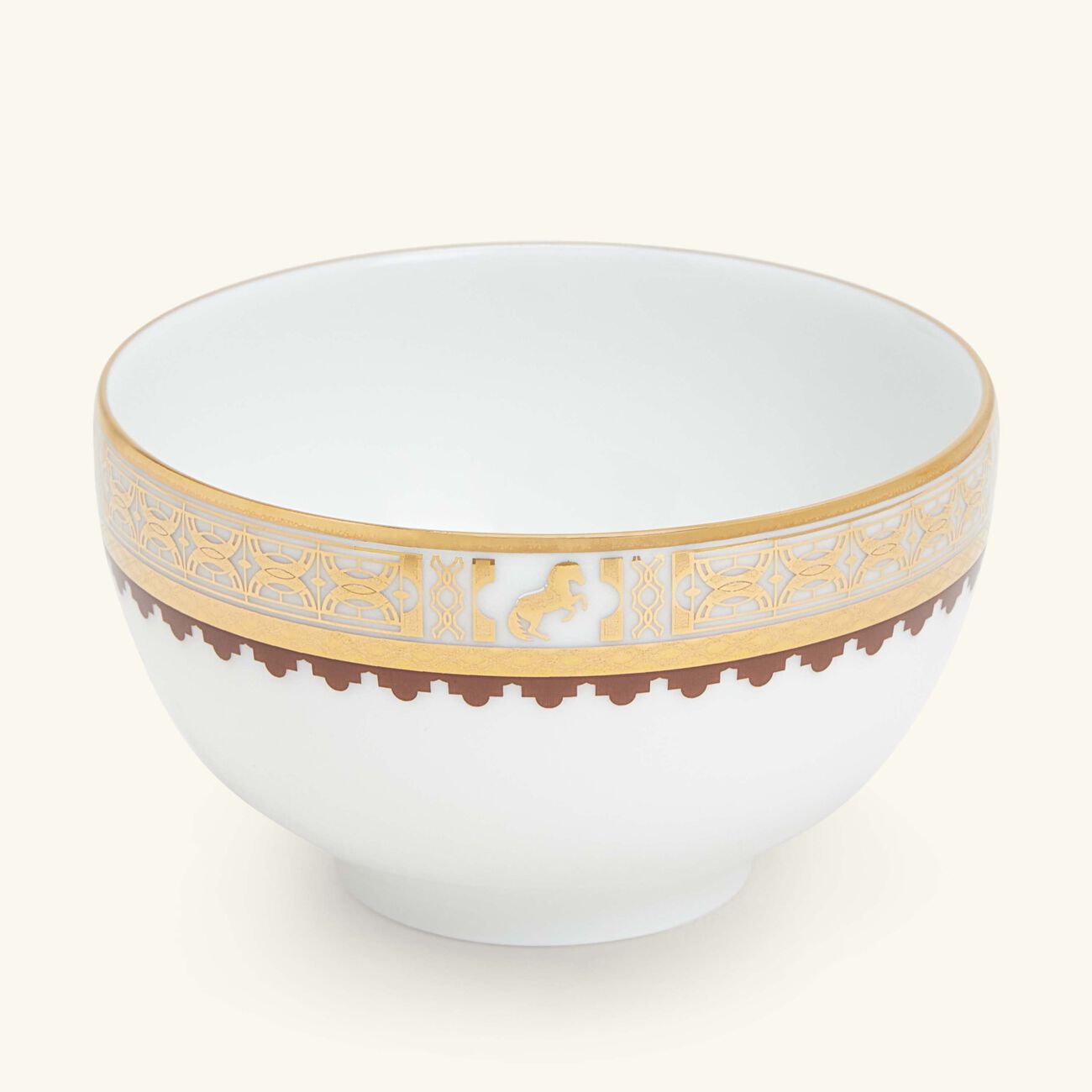 هافيلاند طقم كافالييه رويال المؤلف من وعائين للحساء باللون الذهبي   9 سم