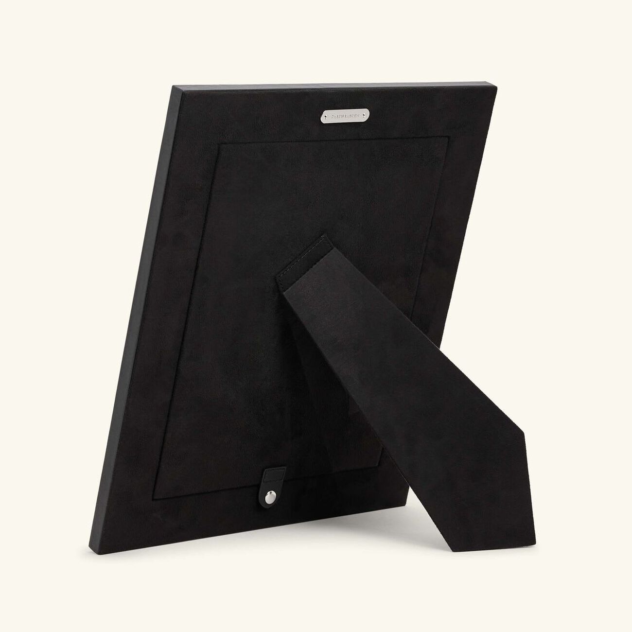 رالف لورين هوم إطار الصور بنتهاوس غاريت جلد باللون الأسود 20x25 سم