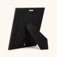 رالف لورين هوم إطار الصور بنتهاوس غاريت جلد باللون الأسود 20x25 سم