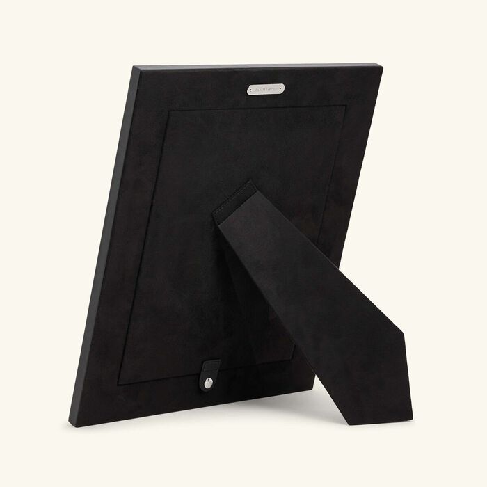 رالف لورين هوم إطار الصور بنتهاوس غاريت جلد باللون الأسود 20x25 سم