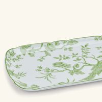 Albertine Cake Platter Rectangular Green 38cm bernardaud albertine cake platter rectangular green 38cm