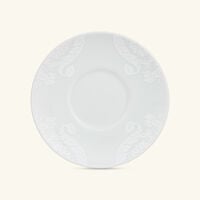Barocco'92 Bianco Coffee Cup & Saucer White versace barocco 92 bianco coffee cup saucer white