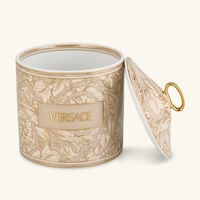 versace barocco storage box beige