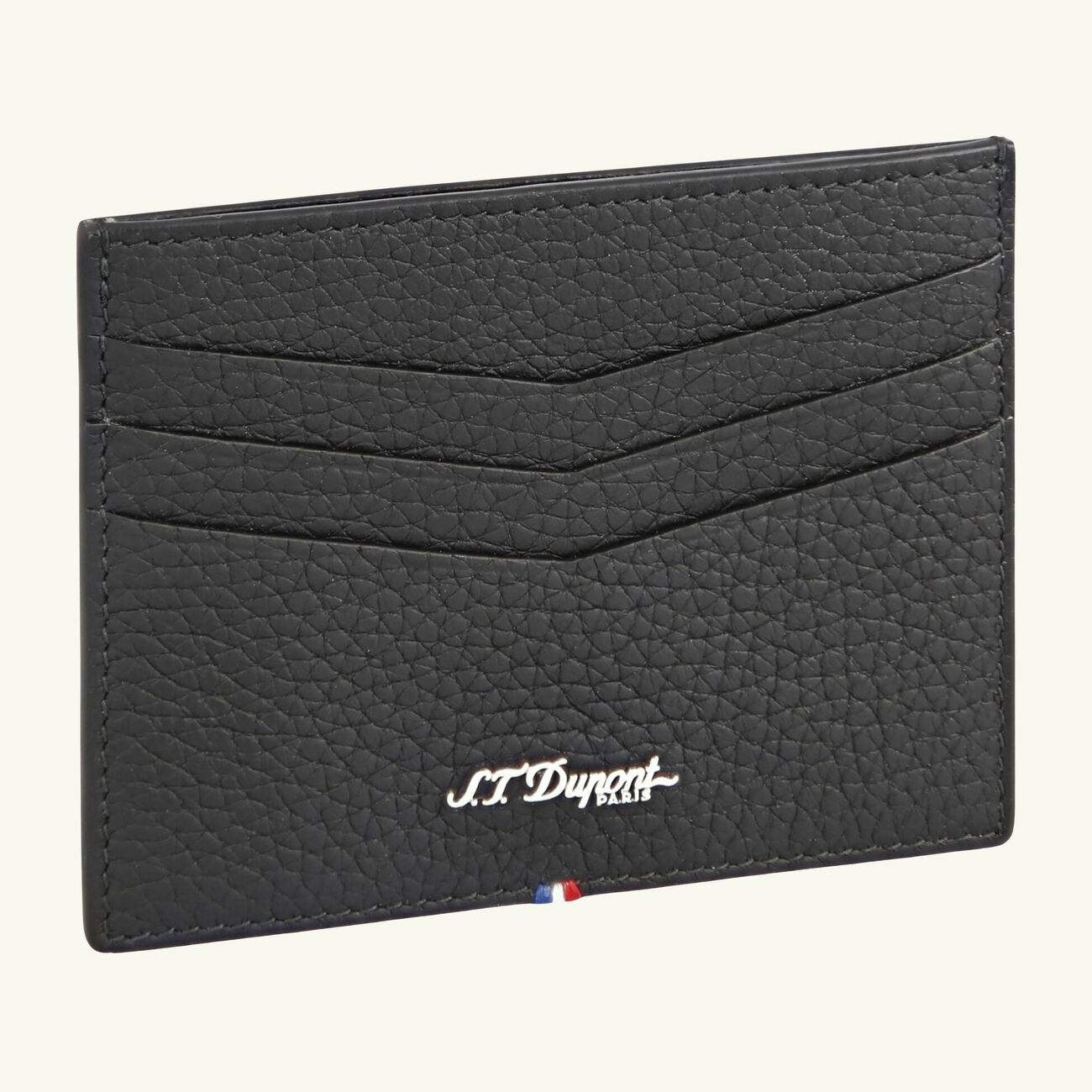 Neo Capsule Card Holder Black st dupont neo capsule card holder black