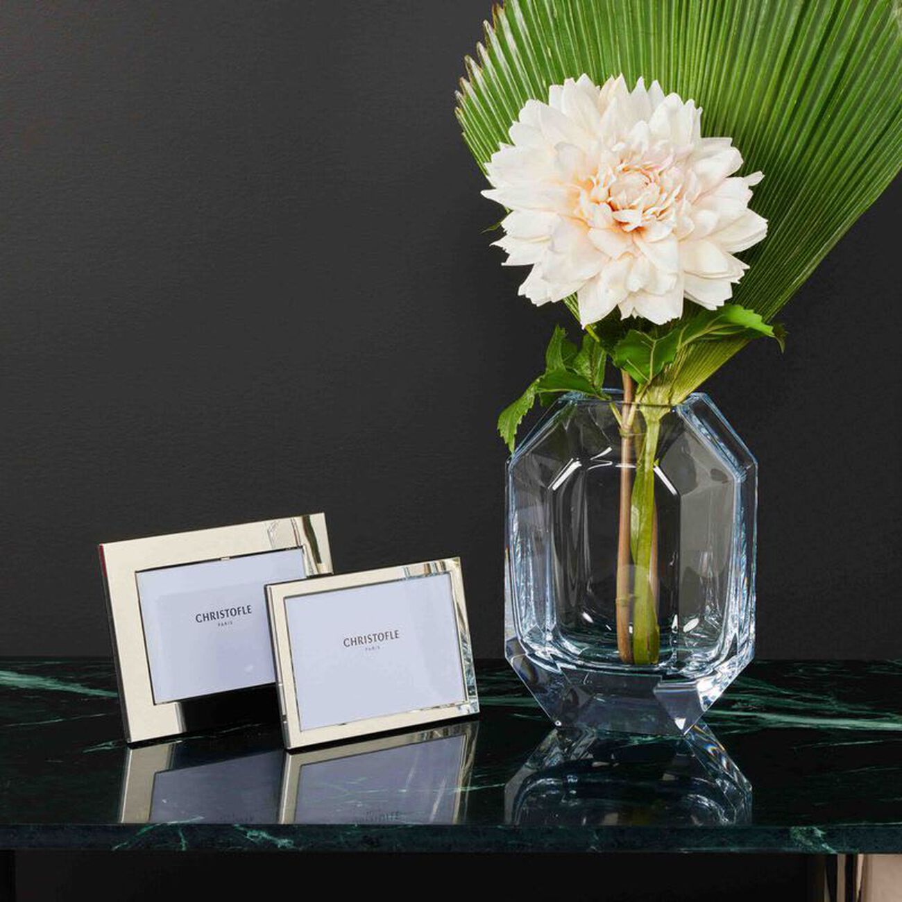 christofle uni picture frame 13x9cm