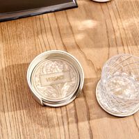 Barocco Coasters Beige Set Of 4 versace barocco coasters beige set of 4