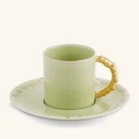 l objet haas mojave espresso cup and saucer multicolour 12cm