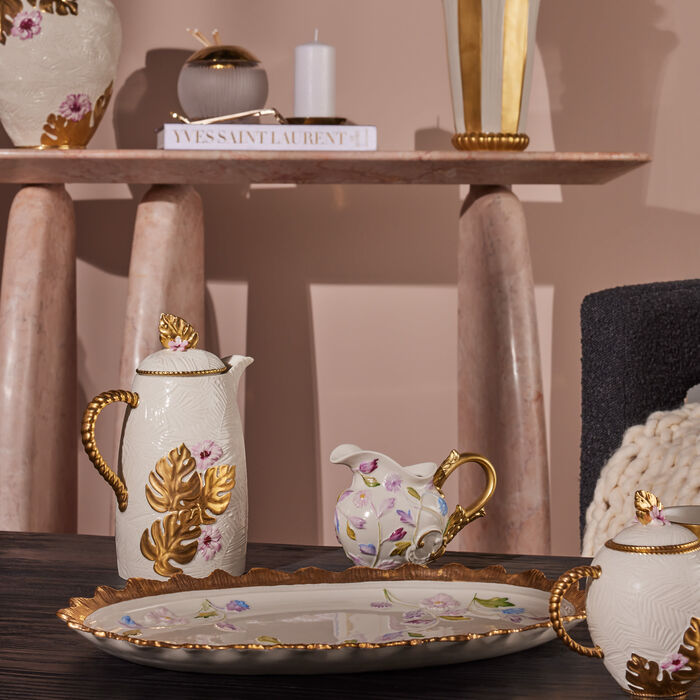 villari taormina creamer white