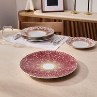 Reves Du Nil Pourpre Service Plate Red 31cm haviland reves du nil pourpre service plate red 31cm