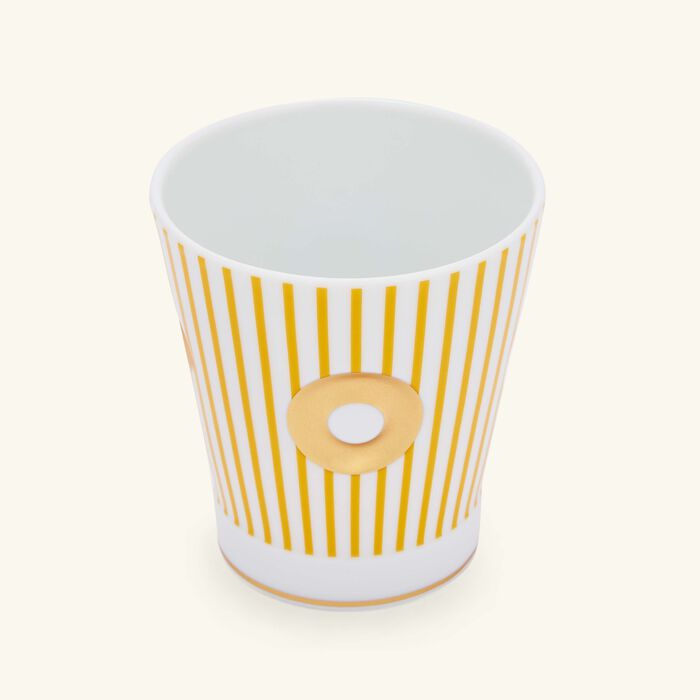 bernardaud delphos eolie drinking glass yellow