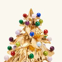 Christmas Tree Ornament Small Gold villari christmas tree ornament small gold