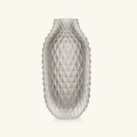 ruckl heroine coco vase round large clear